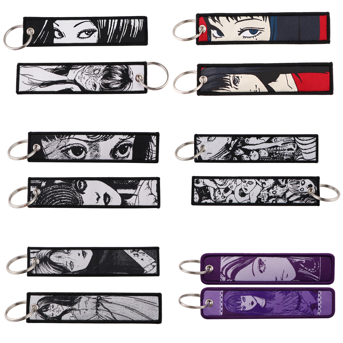 Women Bags Accessories - 1 pièce Porte-clés brodé rétro avec