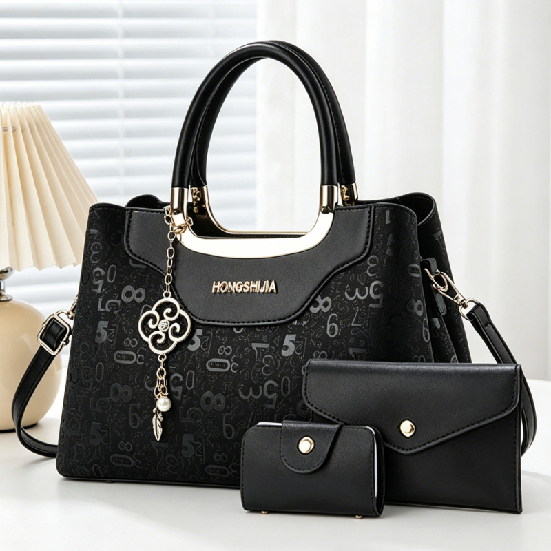 Women Bags Luxury - Ensemble de 3 sacs à main