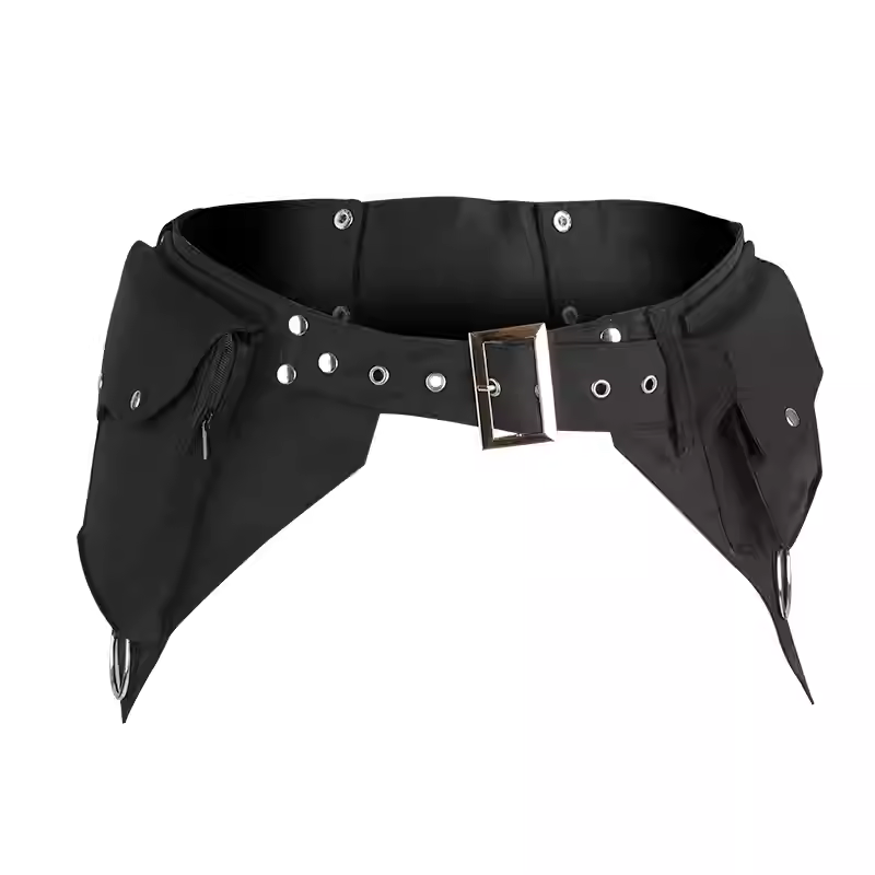 Women Bags Accessories - Sac de taille Punk médiéval pour