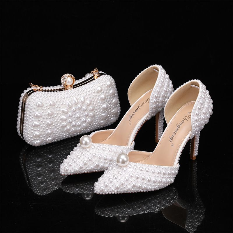 Women Bags Luxury - Ensemble sac et chaussures pour femmes,