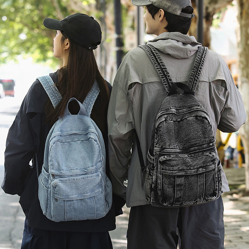 Women'S Kipling Bags - Sac à dos rétro en denim