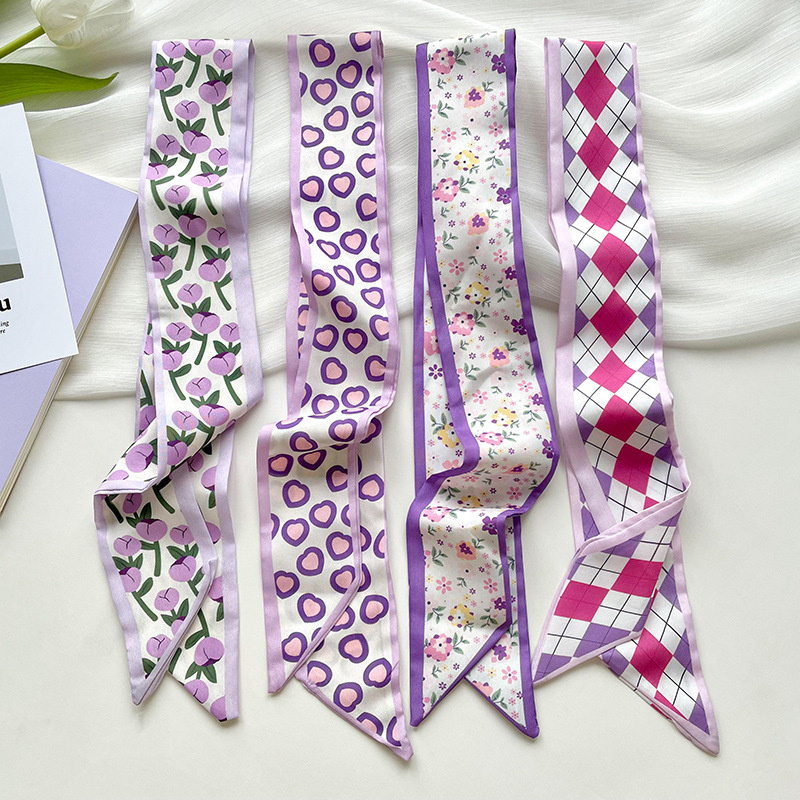 Women Bags Luxury - Nouveau luxe étroit court femme foulard