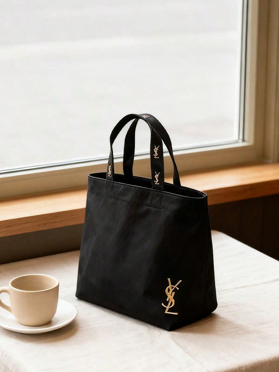 Women Bags Ysl - Sac fourre-tout en toile YSL avec
