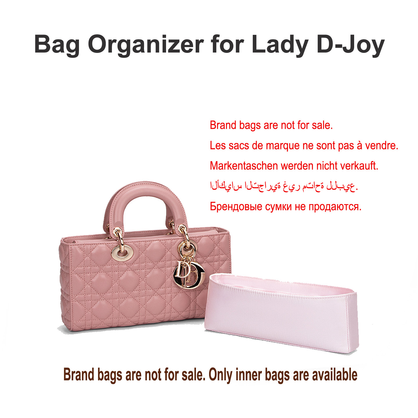 Women Bags Dior - Organisateur de sac pour sac Dior