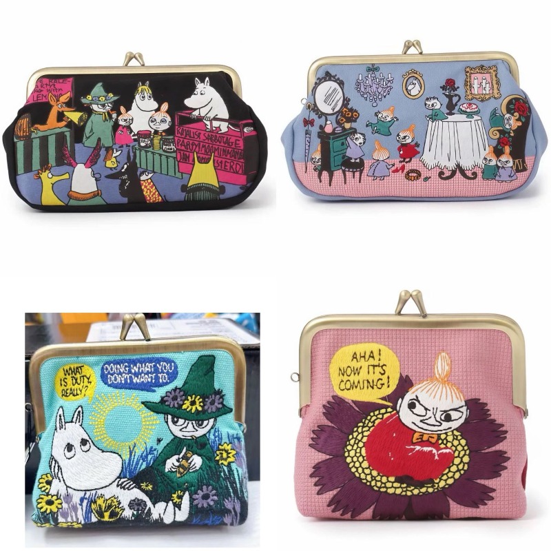 Women Bags Gift - Mini porte-monnaie de la série Moomins,