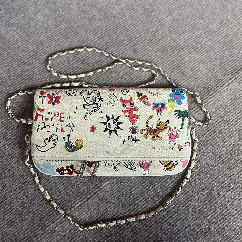 Women'S Kipling Bags - Nouveau Graffiti Illustration imprimé classique mode