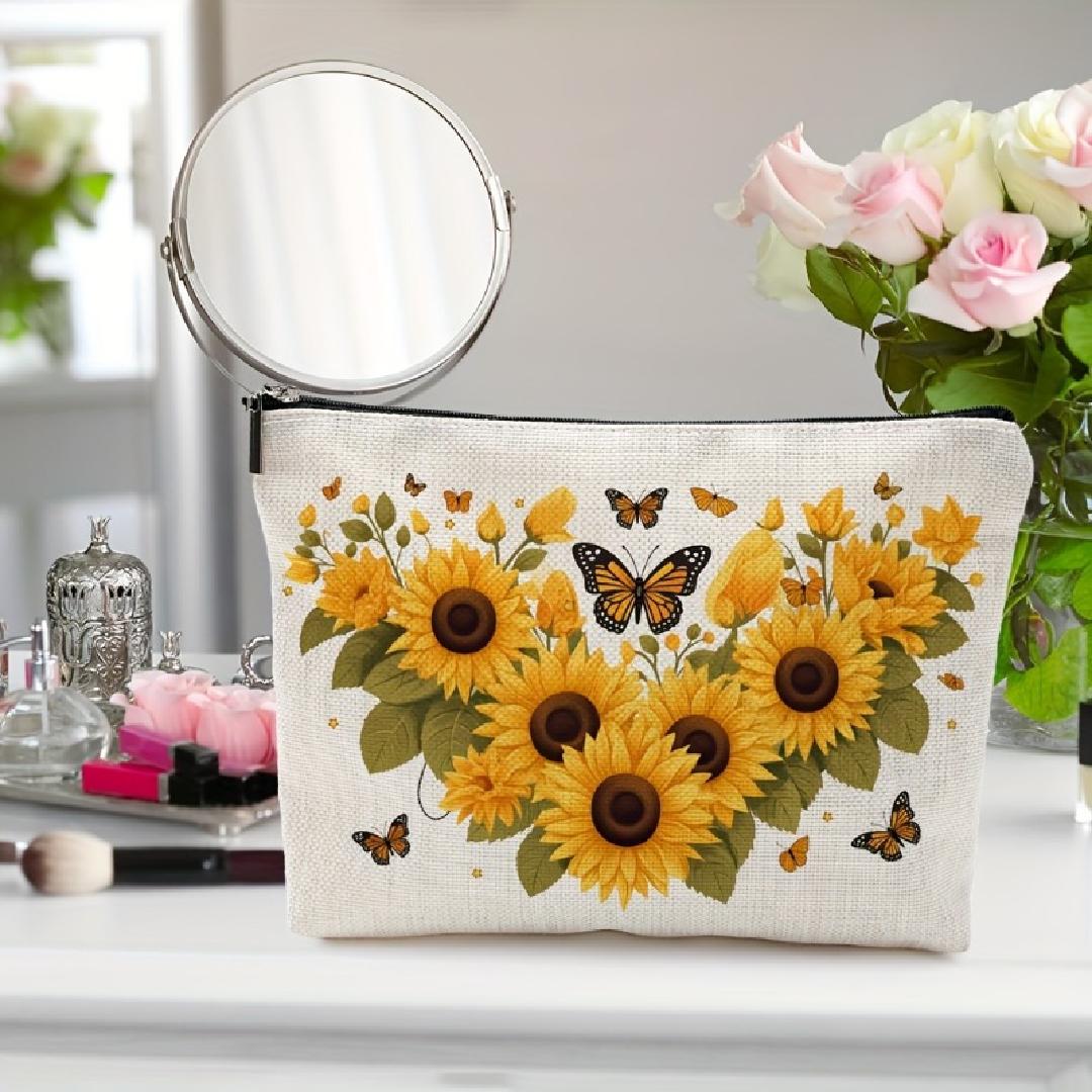 Un sac de maquillage tournesol - Women Bags Zip avis et prix