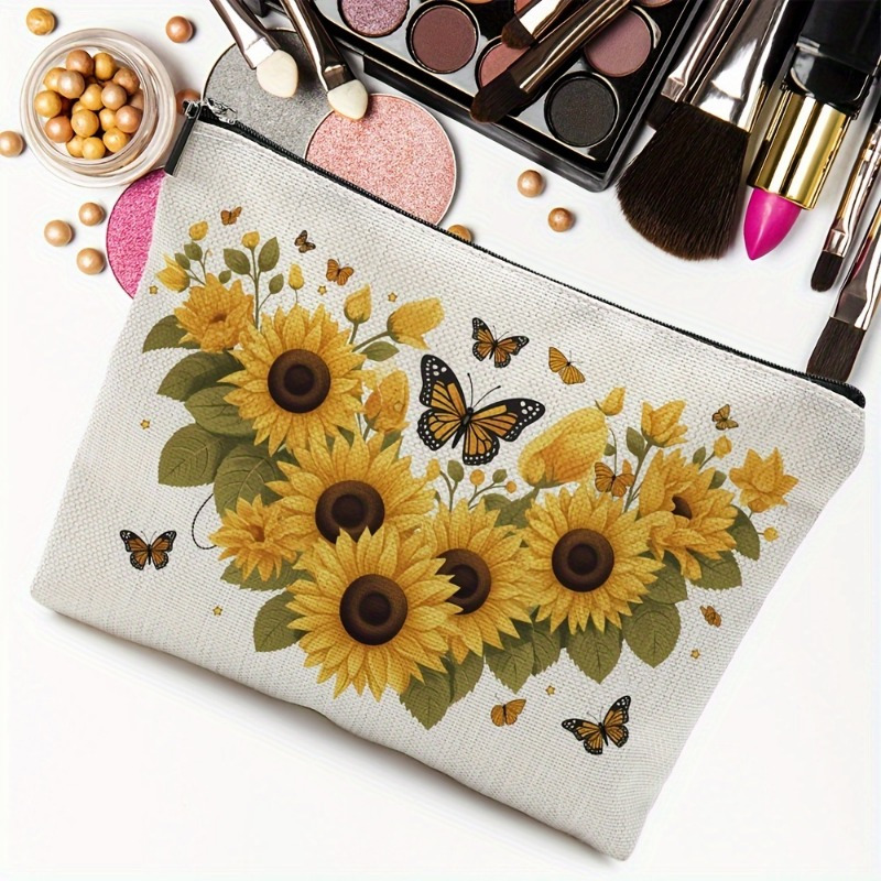 Un sac de maquillage tournesol - Women Bags Zip avis et prix