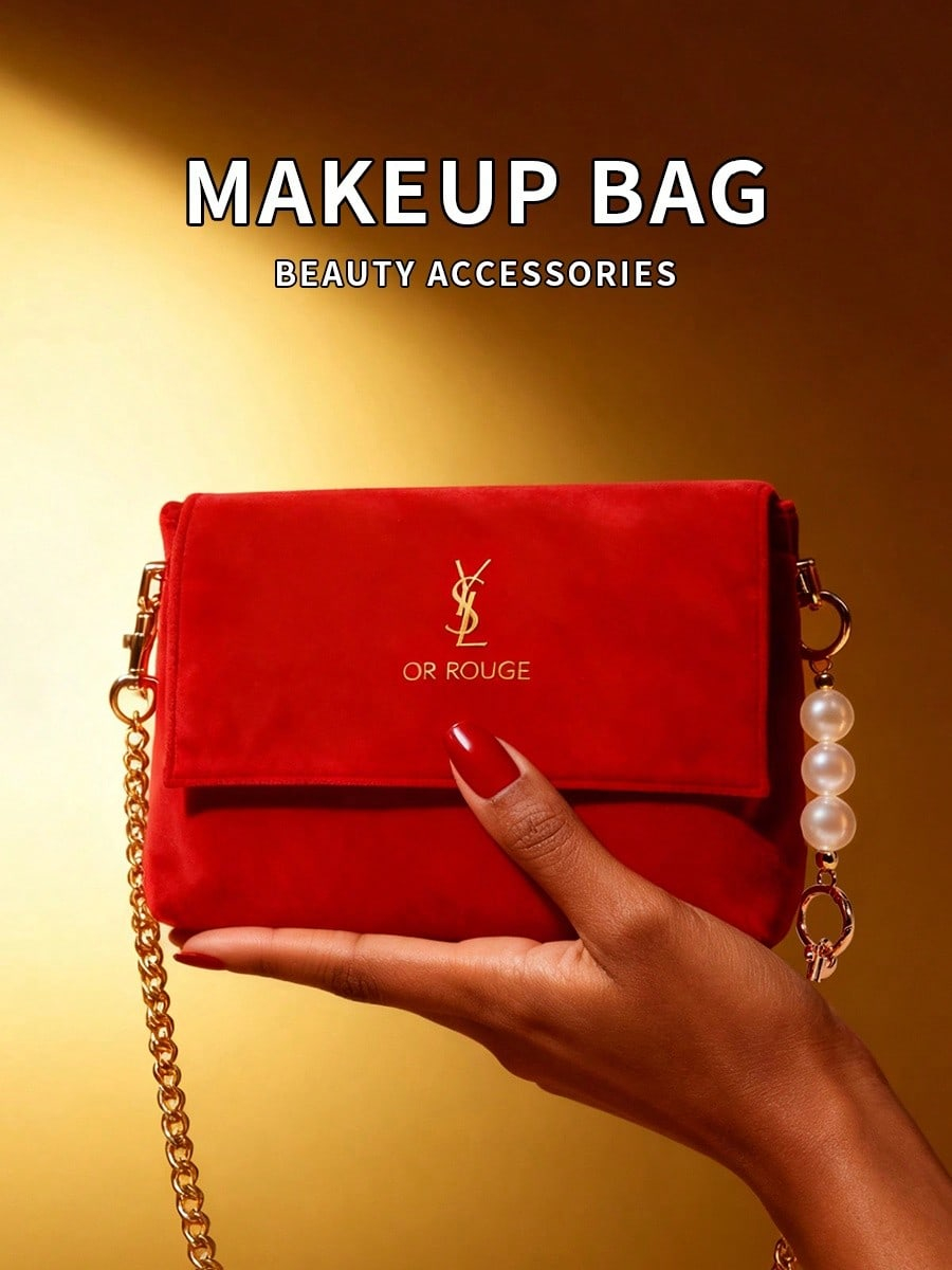 Sac de maquillage DIY YSL Red  - Women Bags Ysl avis et prix