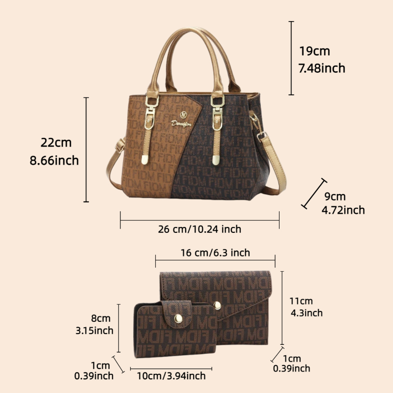 Ensemble de 3 sacs pour femmes - Women Bags Luxury avis et prix