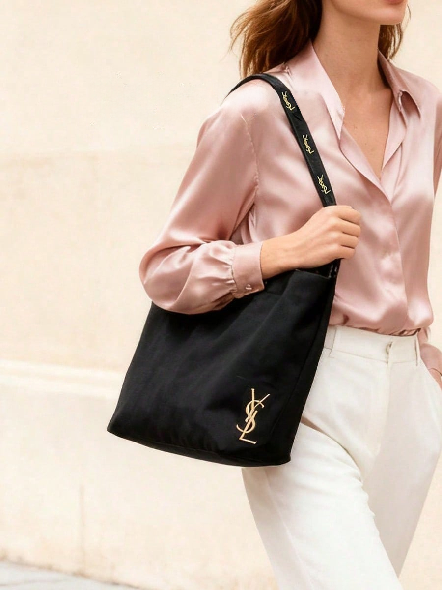 Sac fourre-tout en toile YSL a - Women Bags Ysl avis et prix