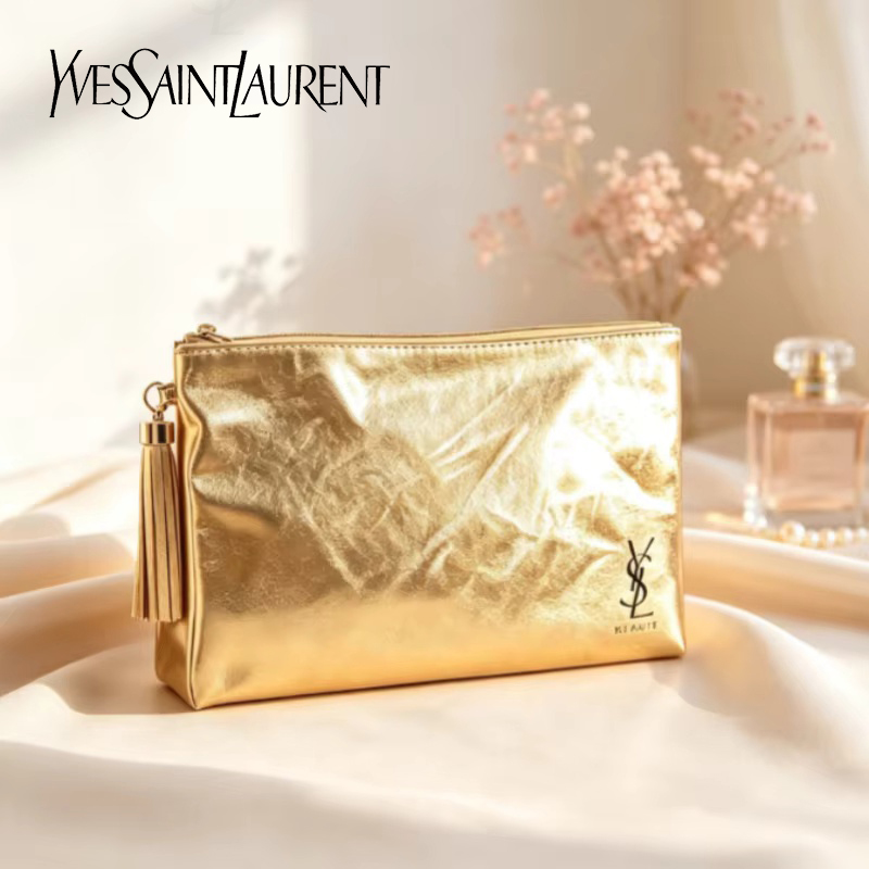 Sac cosmétique doré YSL, poche - Women Bags Ysl avis et prix