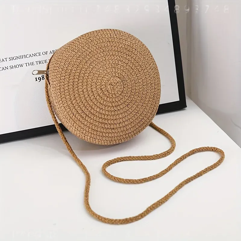 Sac bandoulière rond en rotin  - Women Bags Accessories avis et prix